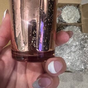 Shimmering Rose Gold Tumbler